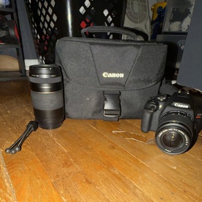 Canon EOS Rebel T7 Digital SLR Camera Kit 24.1MP with Lens, Bag, Auto Focus
