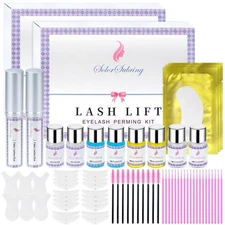 Eyelash Lift Kit Effectually 2 Pack Eyelash & Eyebrow Perm Kit Professional S...