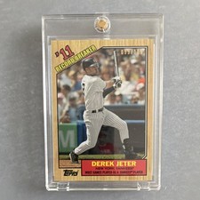 Topps 2019 Transcendent VIP Derek Jeter Yankees Record Breaker Insert /100
