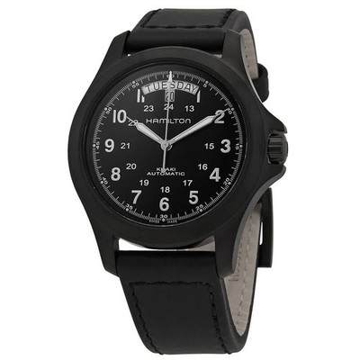 Hamilton Khaki Field King Automatic Black Dial Men's Watch H64465733