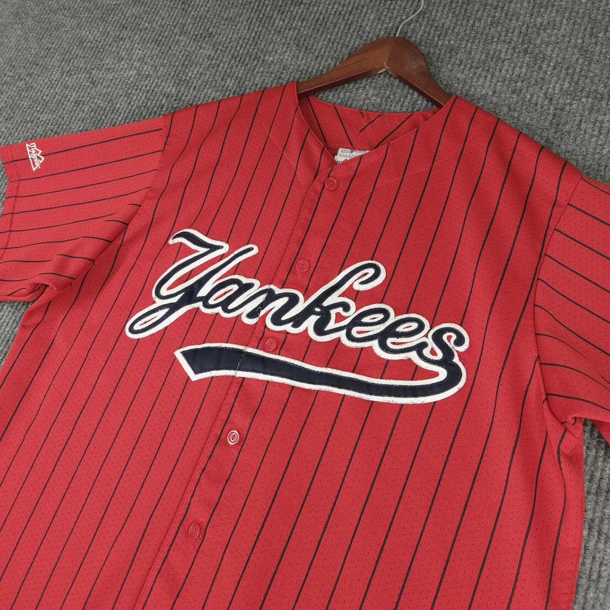Majestic New York Yankees Red MLB Fan Apparel & Souvenirs for sale