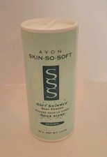 New Old Stock Avon Discontinued Skin So Soft Original Soft Shimmer Body Powder