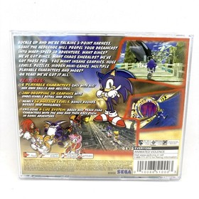 Dreamcast Sonic Adventure (Sega Dreamcast, 1999) Complete CIB