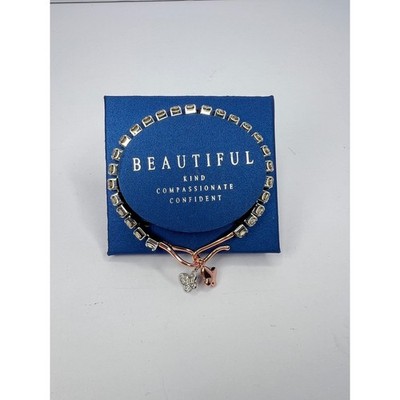 Swarovski Kristall Armband ''schön'' zweifarbig Schmetterlinge Neu Tennis Bling