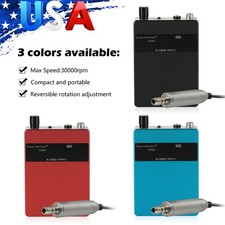 USA Dental Lab Portable Brushless Micromotor w/ Motor Handpiece Digital Display