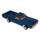 New ListingVintage 1970's Tonka Toys Plastic 9" Blue Ford Ranchero Truck 810217 INTACT Read