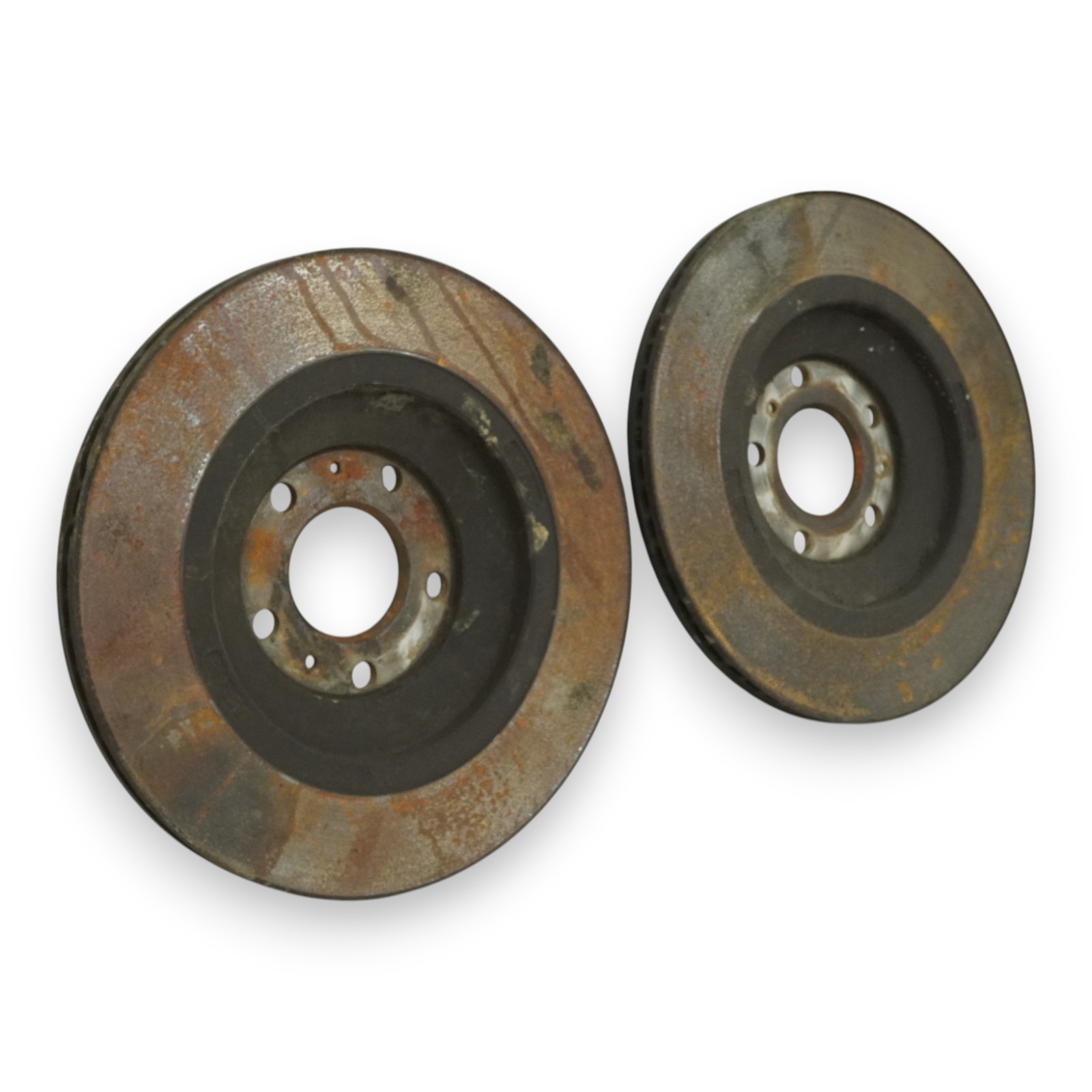 03-18 Bentley Continental GT 6.0L Brake Rotor Disc Rear Right Left Set Of 2 OEM