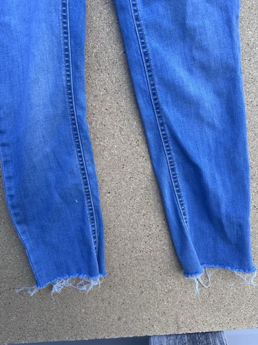Casual Blue Denim Overalls Girls Size 14 - Picture 7 of 8