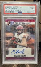 2022 Pro Set Metal Football Cards Checklist 22