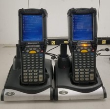 Lot Of 2 Motorola MC9000 Barcode Mobile Scanner Model MC9090