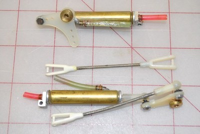 RC Pneumatic Air Cylinders w/ Threaded Rod & bell cranks- BVM/Robart?