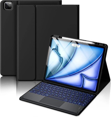 for Ipad Air 13-Inch Case Keyboard (M3/M2) - Magnetic Wireless Keyboard with Mul