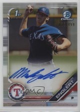 2019 Bowman Chrome Prospects Refractor 39/499 Mason Englert #CPA-ME Auto 2t7