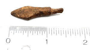 Medieval broad point arrowhead