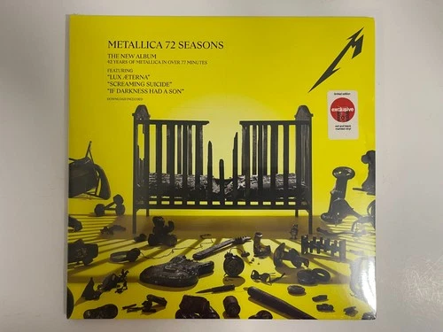 SEALED COLOR VINYL METALLICA 72 SEASON TARGET EXCLUSIVE