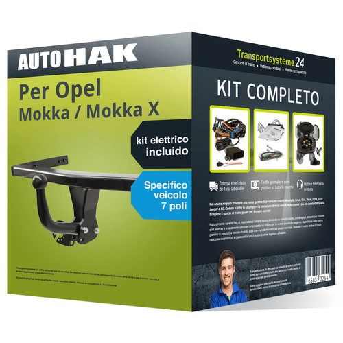 Kit valigie su misura per Opel Mokka (2012 - 2016