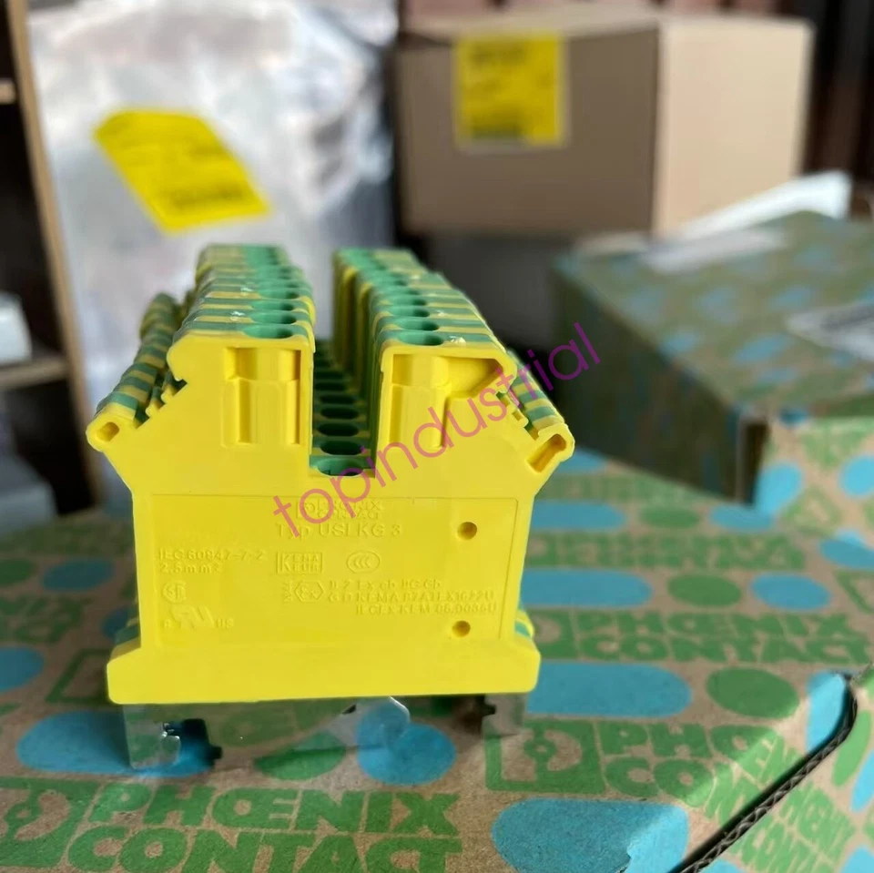 50PCS Phoenix Contact 0441083 grounding terminal USLKG 3 - Image 2 of 2
