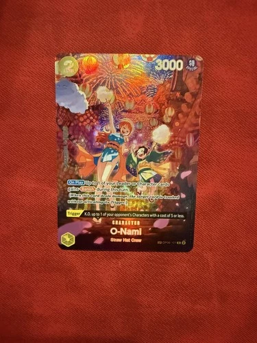 Onepiece Card Game O-Nami SP OP06-101(OP07) Wings Of The Captain English ALT NM