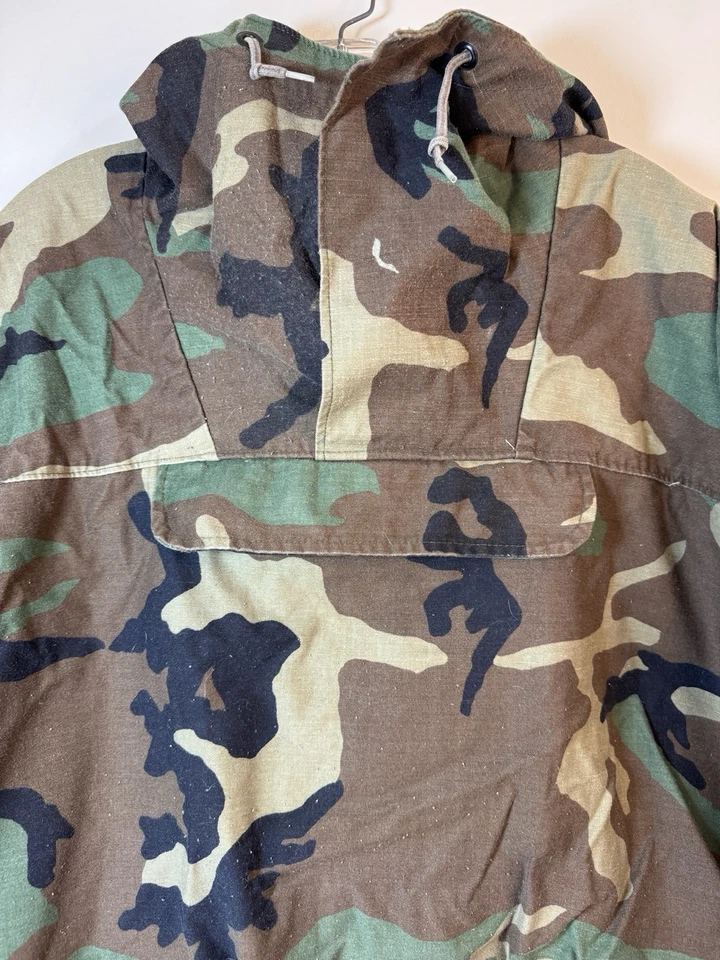 Chaqueta Pullover Rothco Vintage Militar Ejército de Estados Unidos Anorak Woodland Camuflada Para Hombre’s XL Foto 2 de 4