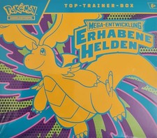 Pokémon Erhabene Helden TTB Sealed OVP Neu Top Trainer Box Pikachu Dragoran