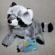 Ganz Webkinz HM143 Raccoon Plush Toy Pet Stuffie Cute Wild Animal Sealed Code
