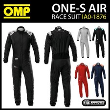 IA0-1876 OMP ONE-S AIR Racing Driver Suit Fireproof Overalls FIA 8856-2018