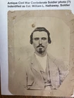 Post-Civil War CONFEDERATE Soldier Image (?) - Col. William L. Hathaway