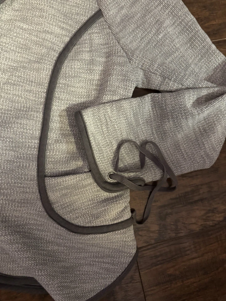 Anthropologie CARTONNIER Chaqueta Mujer Negro Blanco Cárdigan Suéter Blazer Talla:LP Foto 3 de 4