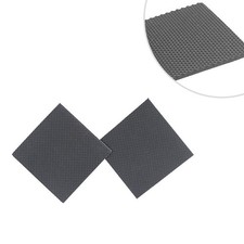 5 Pairs 6.5CM Square High Heel Soles Stickers Shoe Pads Non-slip Stickers