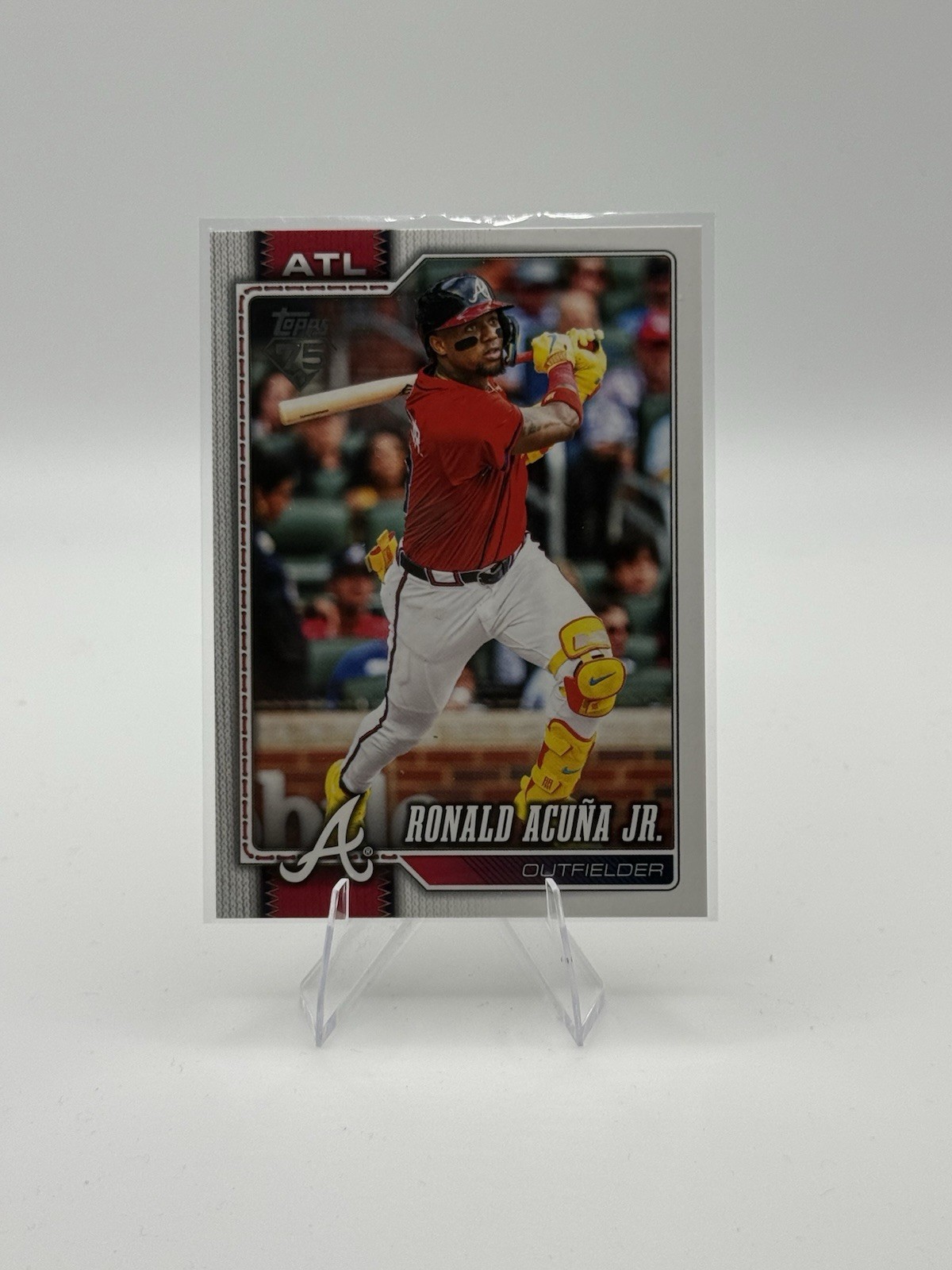 2026 Topps Series 1 Ronald Acuna Jr Variation Short Print Atlanta Braves view 1