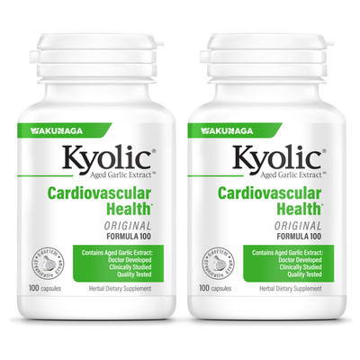 KYOLIC ODORLESS ORGANIC AGED GARLIC EXTRACT. 300 CAPSULES (Pack of 3)