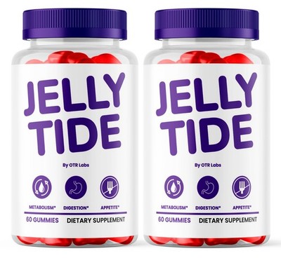 Jellytide Gummies, Jelly Tide for Daily Metabolism and Health support 120ct