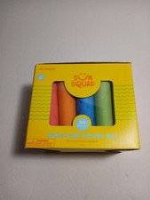 New in Box Non-toxic Washable Sidewalk Chalk 20pc - Sun Squad
