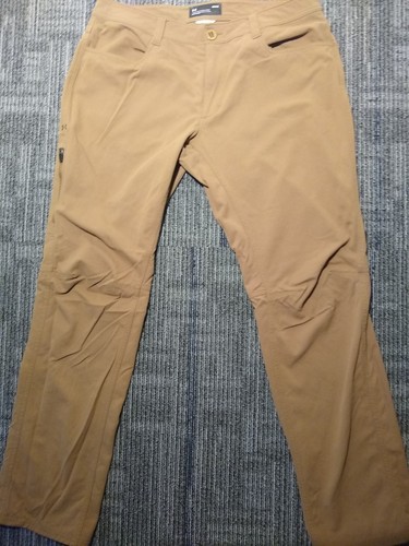 Under Armour Storm Tactical Guardian Pants Men's Size 38x34 Brown Stretch