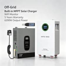 48V 314A LiFePO4 Batterie 16,07kWh Hausspeicher+6.2kW Hybrid …