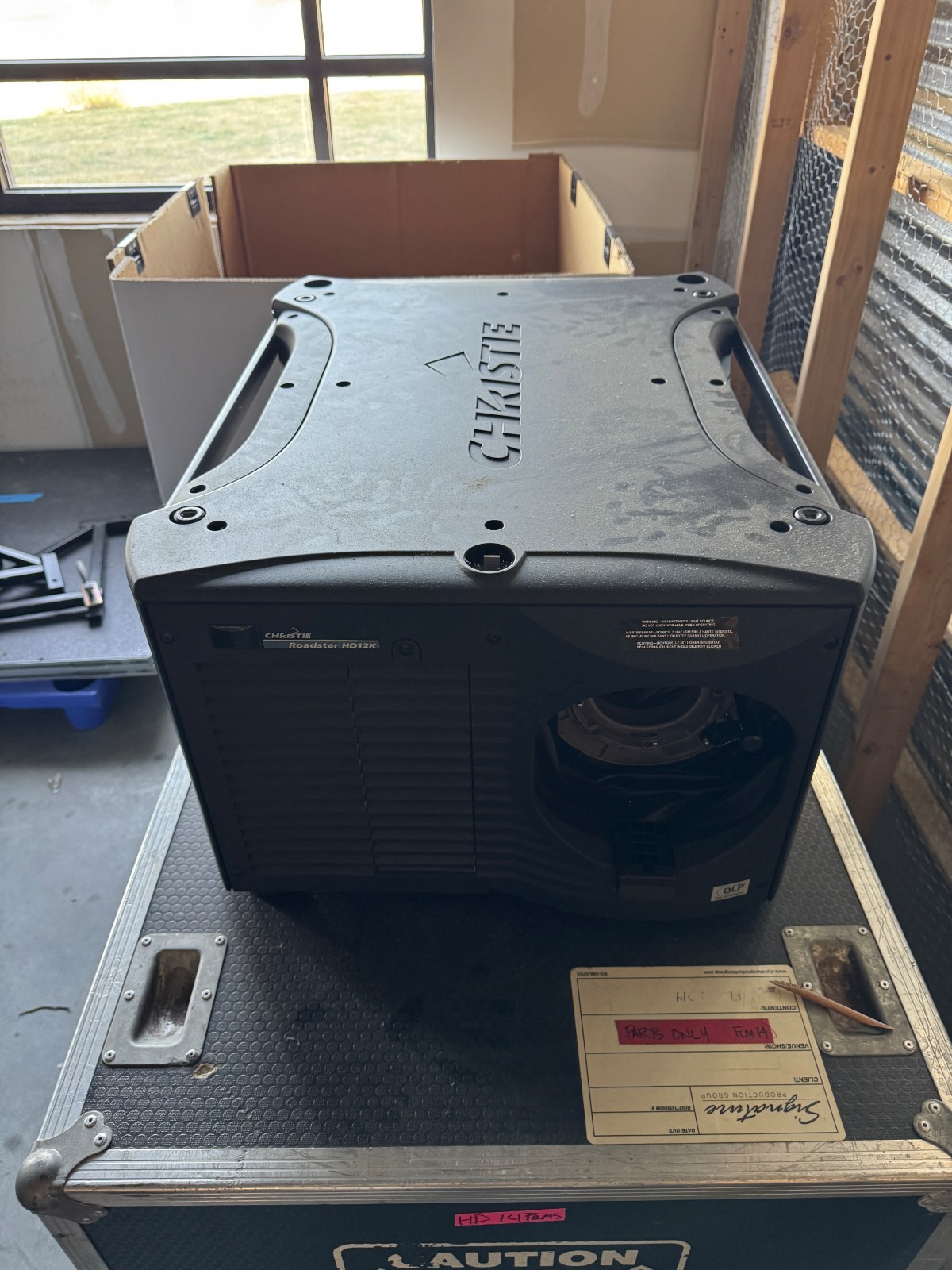 Christie Roadster HD12K Projector 3 Chip DLP 12K Lumens Large Format Projector