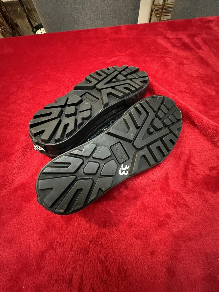 Zapatos sin cordones VANS Style 53 terciopelo cachemir azul oscuro para mujer talla 5,5 para hombre talla 4 Foto 4 de 4