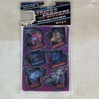 Vtg Puffy Stickers Switchable Stickables Style 4 1984 Transformers G1 Hasbro W1