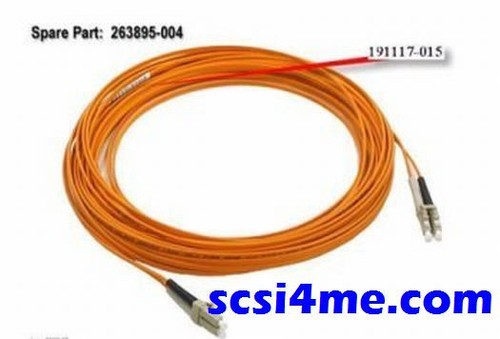 Cable de fibra óptica HP 191117-015 LC-LC 50/125UM SW 15 metros 4 Gb/s - Imagen 1 de 1