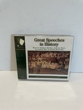 Great Speeches in History CD 2 discs 1996 Rodway, West, Bell, Marink sealed new