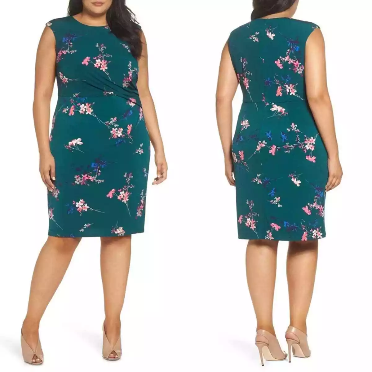 Eliza j cap sleeve sheath dress 2025