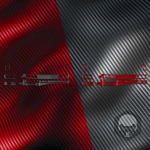 17Pcs Real Carbon Fiber Interior Dashboard Cover Trim For BMW 5 Series E60 04-10 - Foto 10 di 23