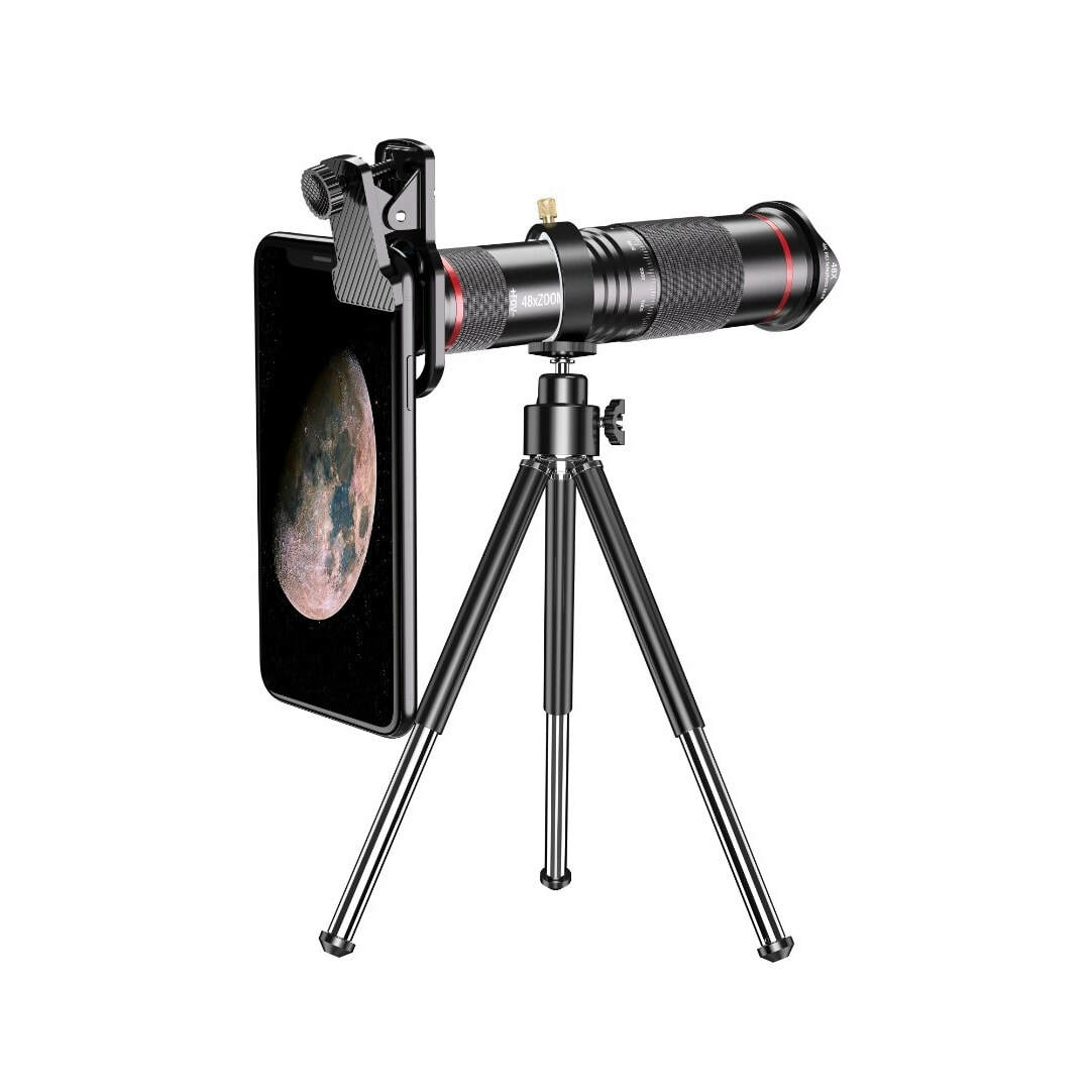 48x Macro Telescope Phone Lens for iPhone / Samsung / Google