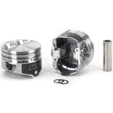 Silvo-Lite KB107-STD Pistons Hypereutectic Flat 4.000 in. Bore Set of 8