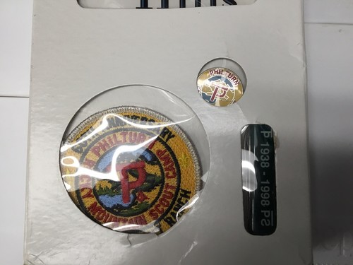 Boy Scouts BSA Philmont 60th Anniversary Set Book Pin Knife And Silver Patch Min - Picture 2 of 5
