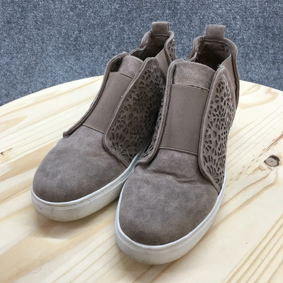 Zapatilla deportiva Yellow Box para mujer 9 marrón Maritza baja sin cordones informal cómoda cuero Foto 3 de 4