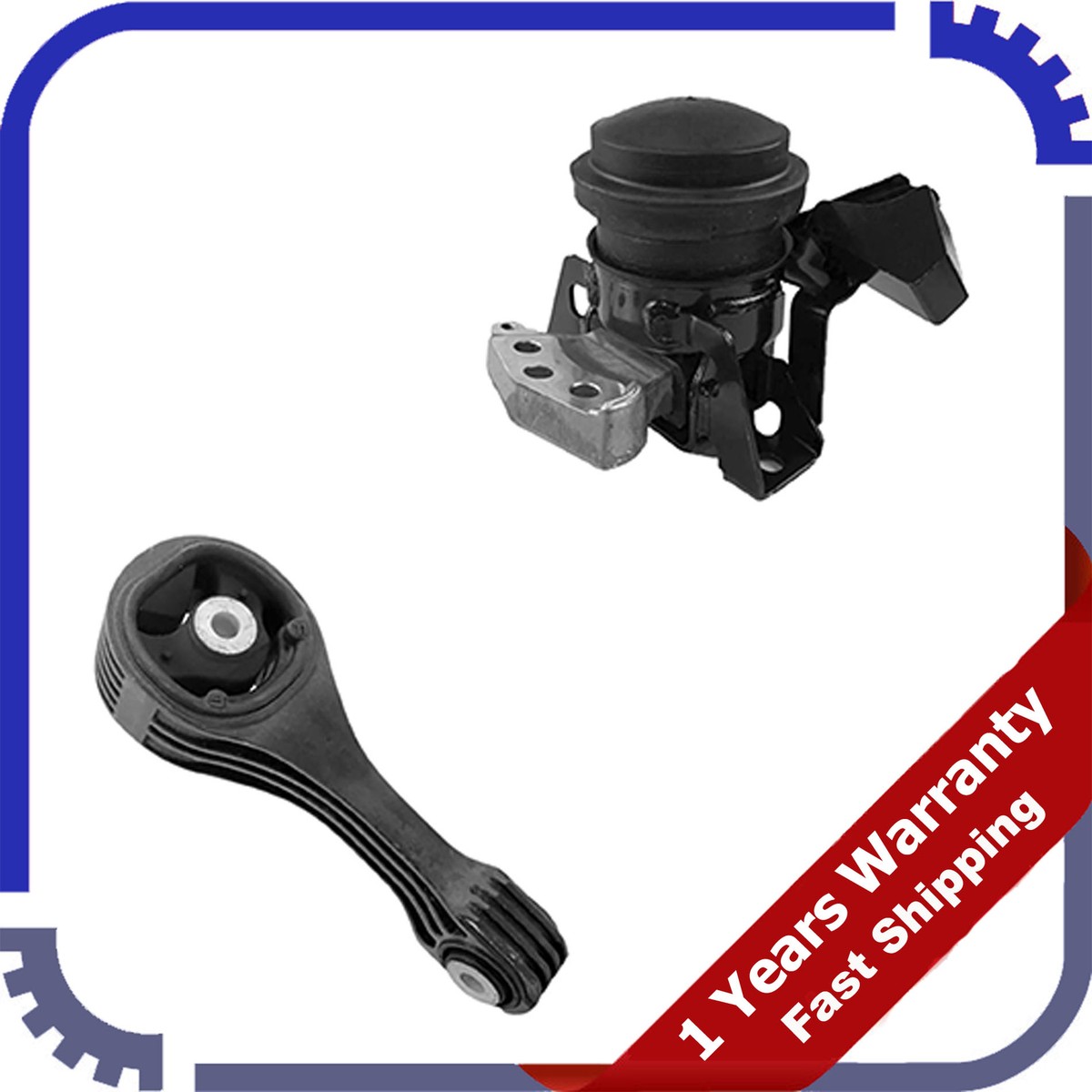 For Suzuki Vitara 1.6L 16-18 2PCS Rear Engine Torq Strut & Hyd
