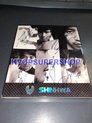Shinhwa Vol. 9 9th Album Autographed Signed CD Photobook Great