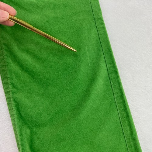 Limited Too VTG Y2K Jeans Green Velvet Bootcut 28x30 Tweens Sz 18 Colorful - Picture 21 of 22