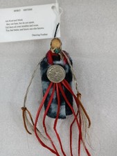 Spirit Sister Star Of The Eagle Dancing Feathers Coyote Claw W/ Turquoise 